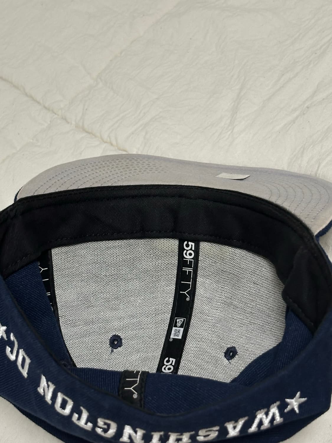 뉴에라 59fifty 워싱턴DC 워져스 농구 NBA 모자 상품이미지8