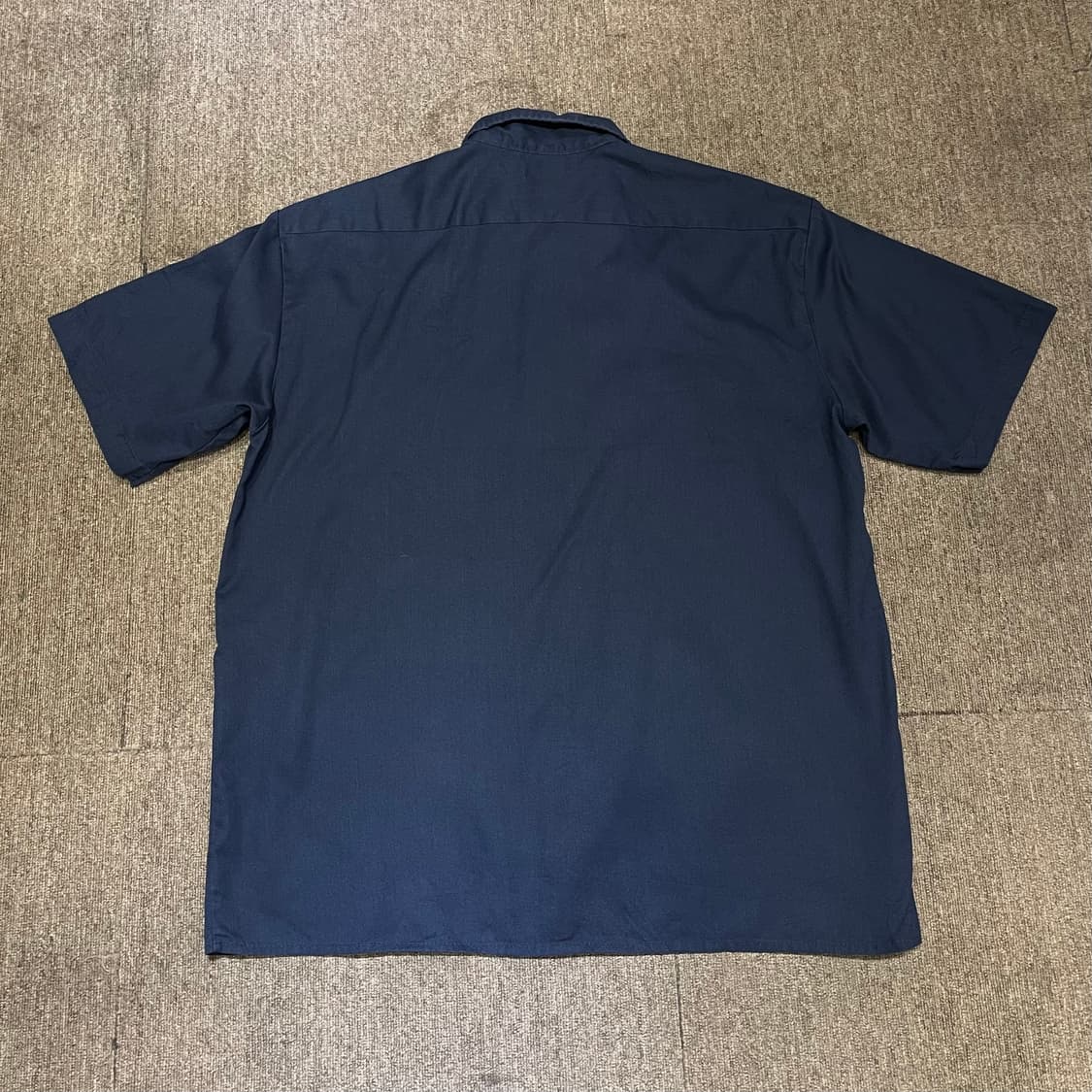 (XL) Dickies 디키즈 반팔 워크 셔츠 네이비 상품이미지6