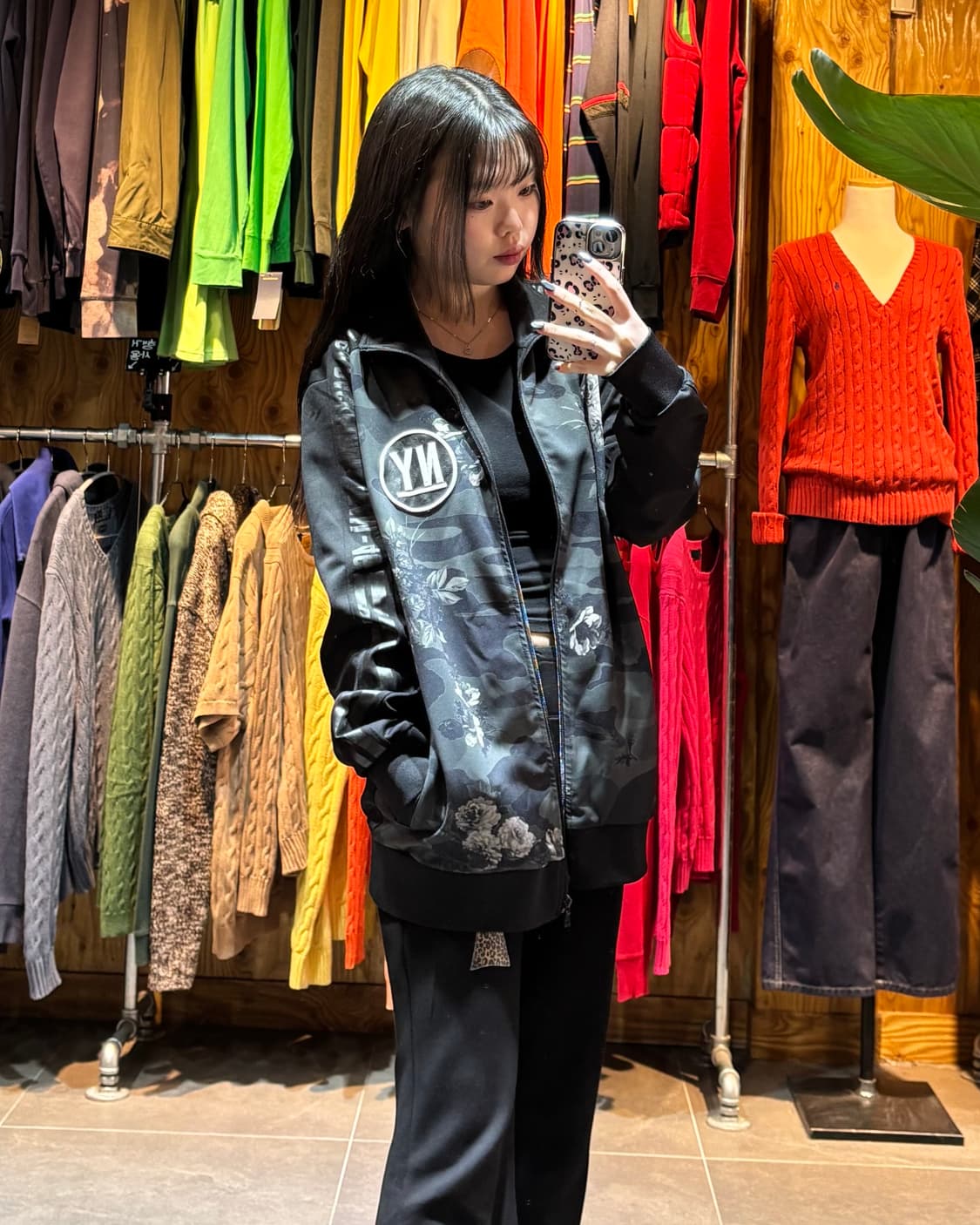 L NBA NY 카모플라주 트랙탑 상품이미지1