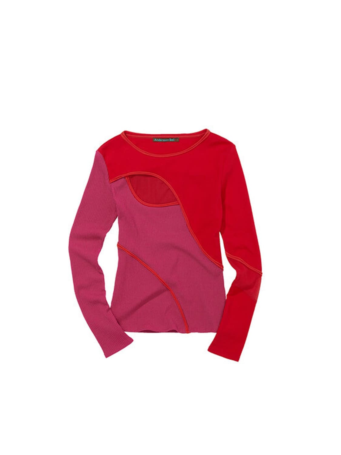 못구함) 앤더슨벨 EVA MESH COMBO LINED TOP atb77 상품이미지1