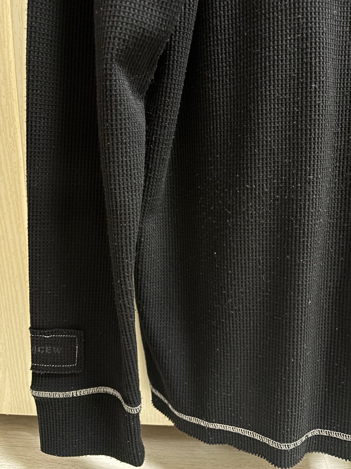 venicew 블랙 긴팔 티셔츠 상품이미지6