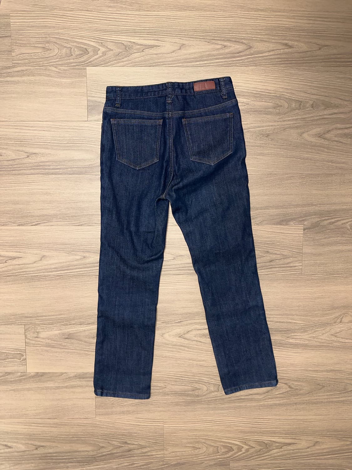 기모 하이웨이스트 스키니진 진청데님팬츠  상품이미지2