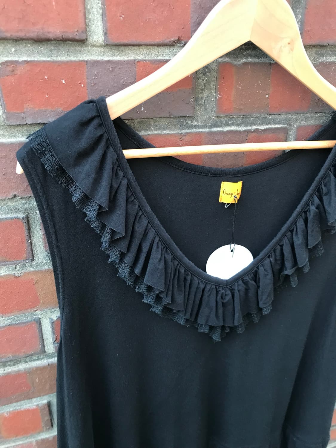 Vintage frill sleeveless 상품이미지3