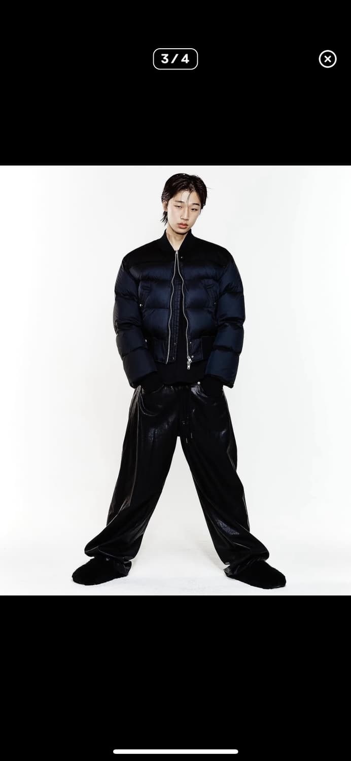 HALEINE CROPPED DUCK DOWN BOMBER JACKET 상품이미지3