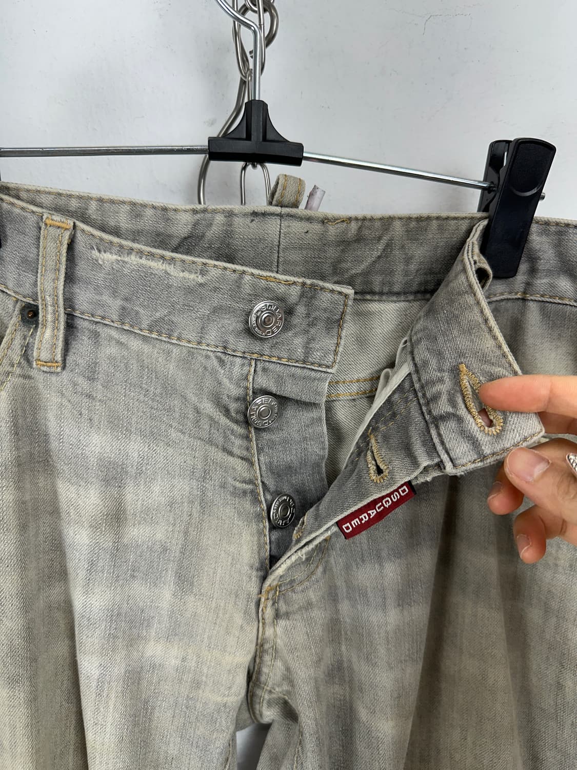 Dsquared2 2012SS Distressed Ash Grey Was 상품이미지9