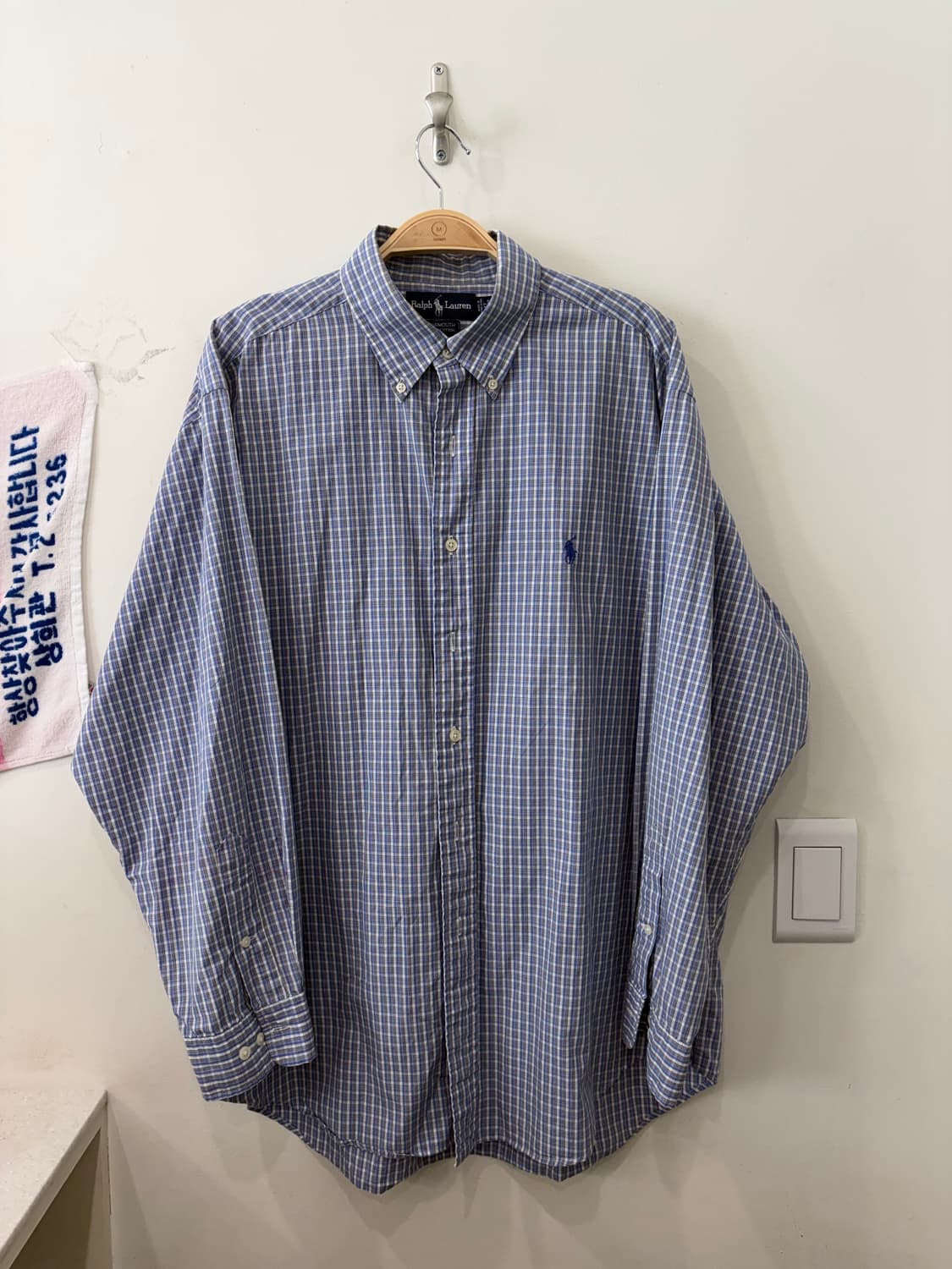 136. 폴로 체크 셔츠 상품이미지1