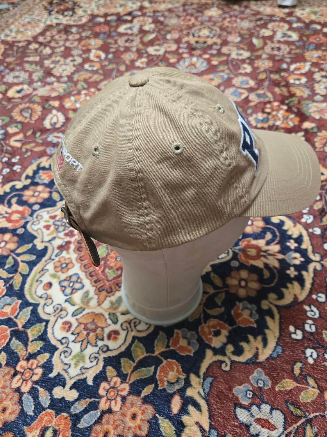 Polo Ralph Lauren 90s 폴로스포츠 빈티지 캡 레더스트랩 상품이미지6