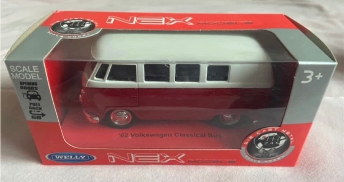 폭스바겐 버스 피규어 3종 상품이미지3