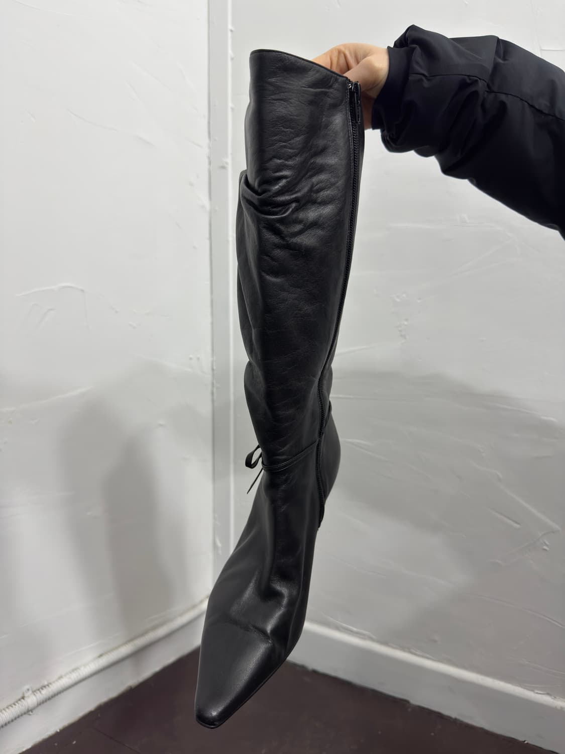 pitti leather long boots  상품이미지5