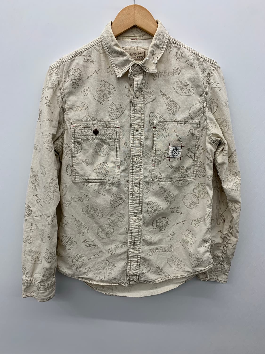 아비렉스 패턴 셔츠 상품이미지6