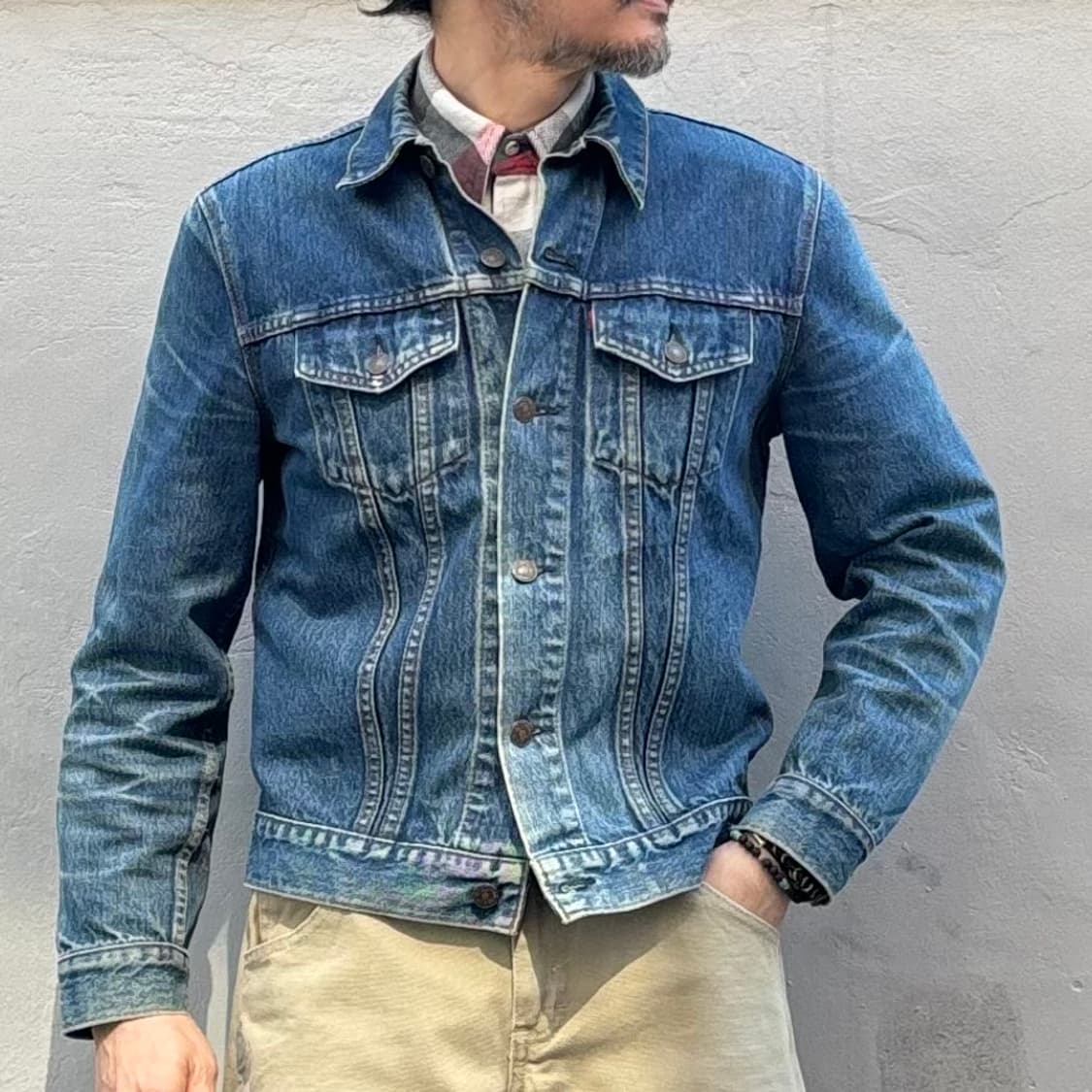 90년대 리바이스 70505 데님 트러커 상품이미지8