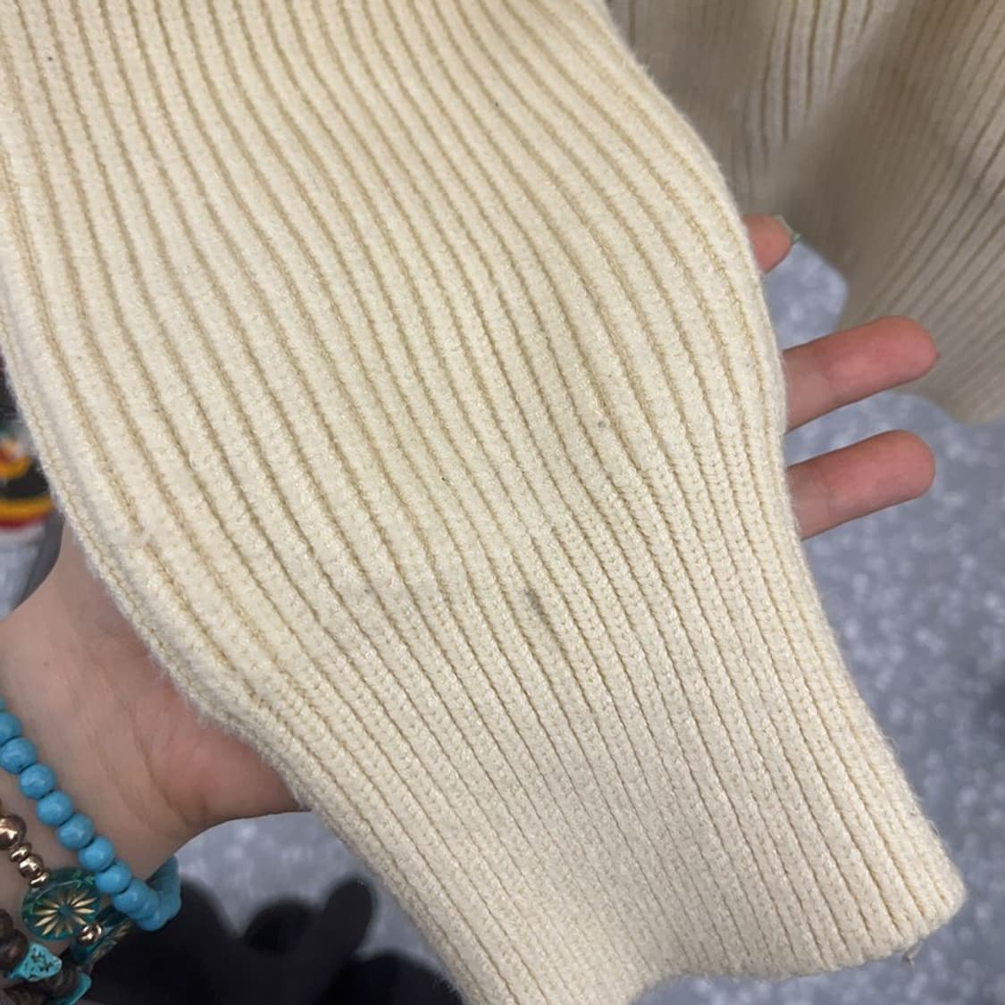 마리테프랑소와저버 여리 뜨개 투웨이 니트 가디건 M C06659 상품이미지7