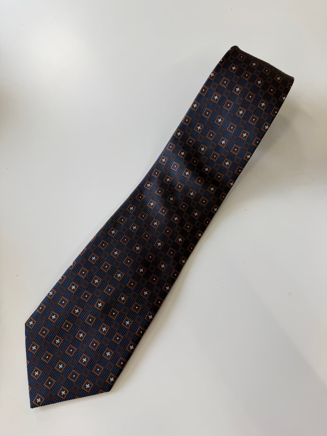 GIAN MARCO VENTURI 빈티지 실크 넥타이 9.5cm 상품이미지1