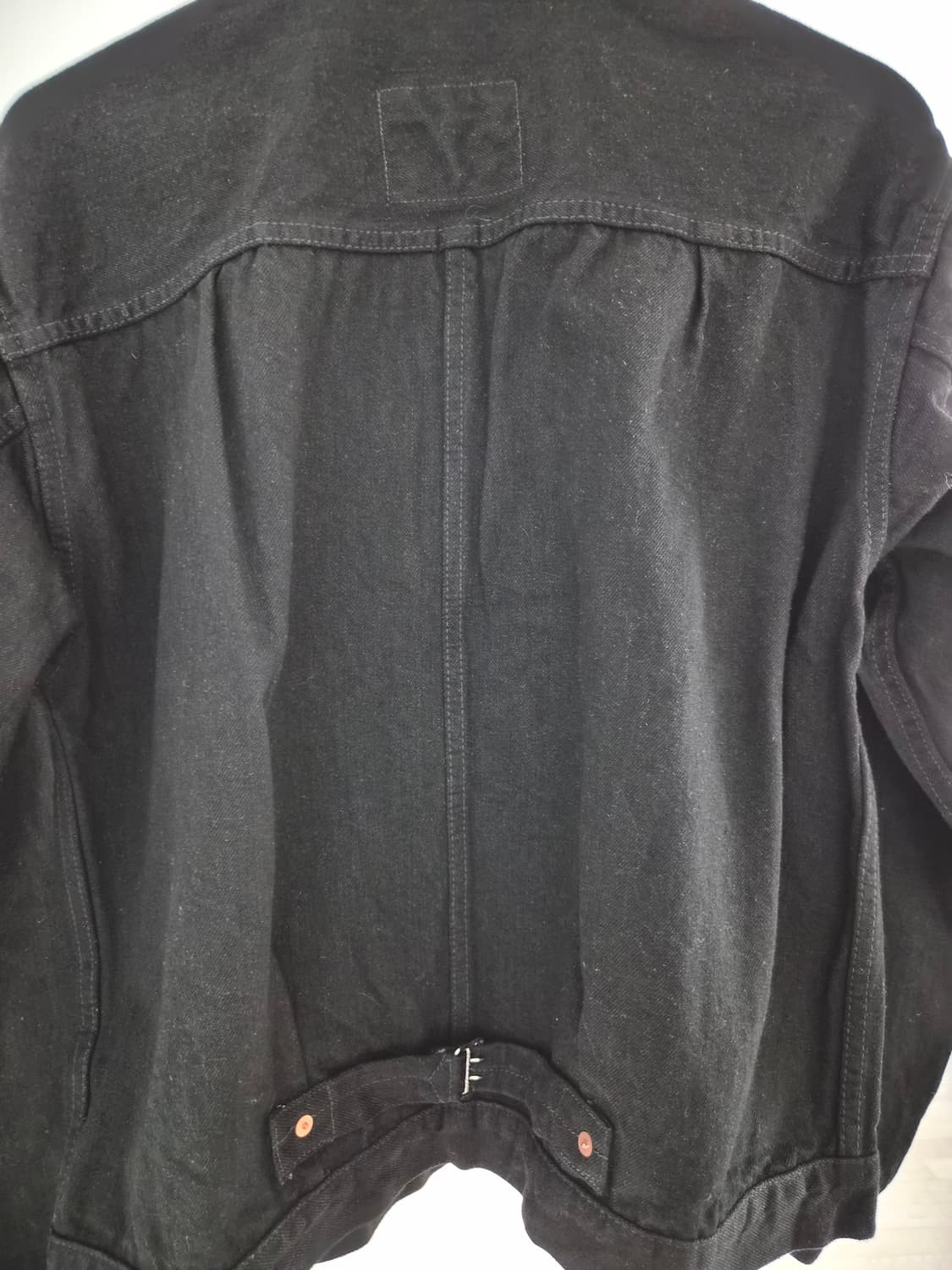 TCB 진스 Late S40's 데님 자켓 블랙 42 사이즈 상품이미지4