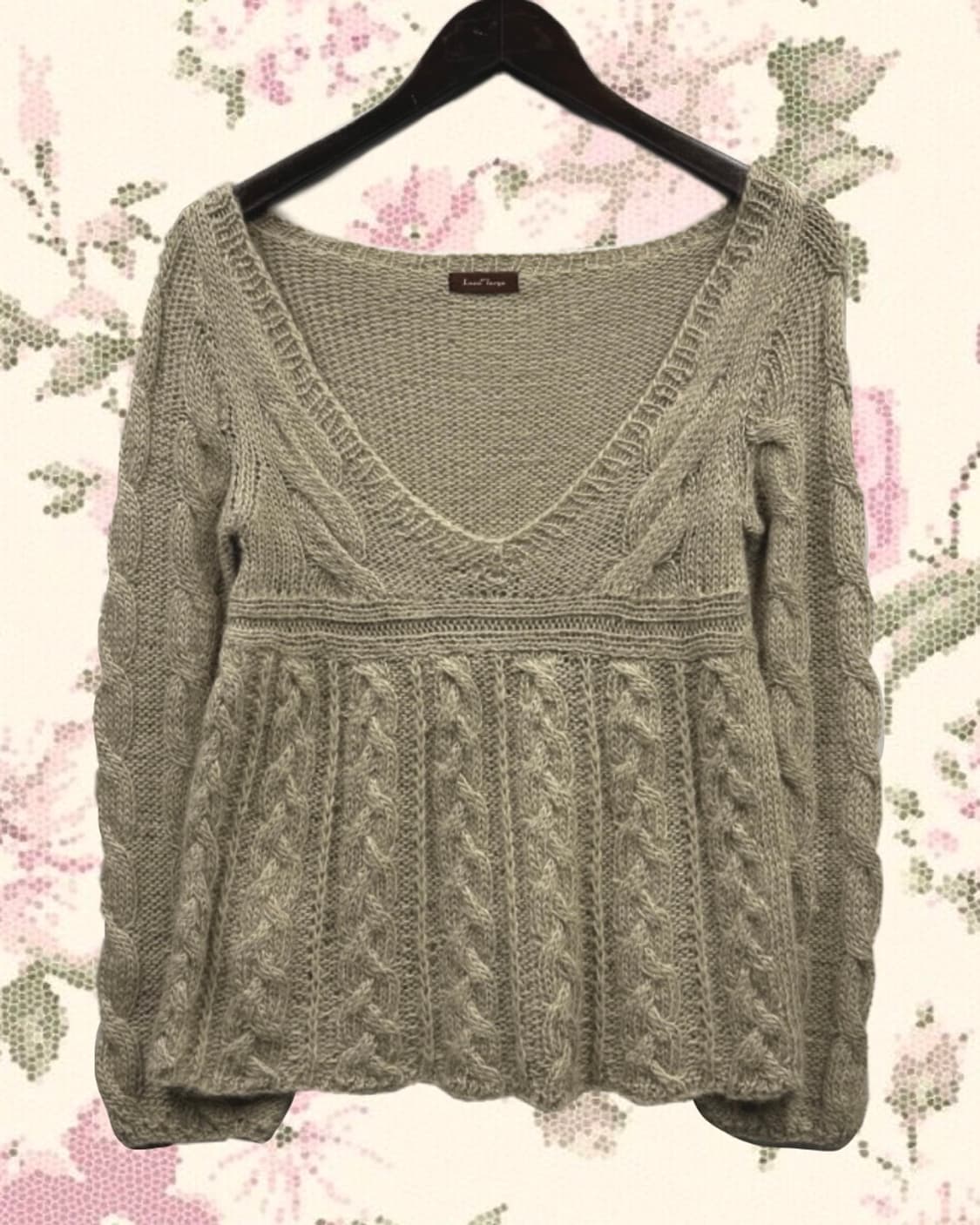 페어리 꽈배기 베이비돌 니트탑 상품이미지1