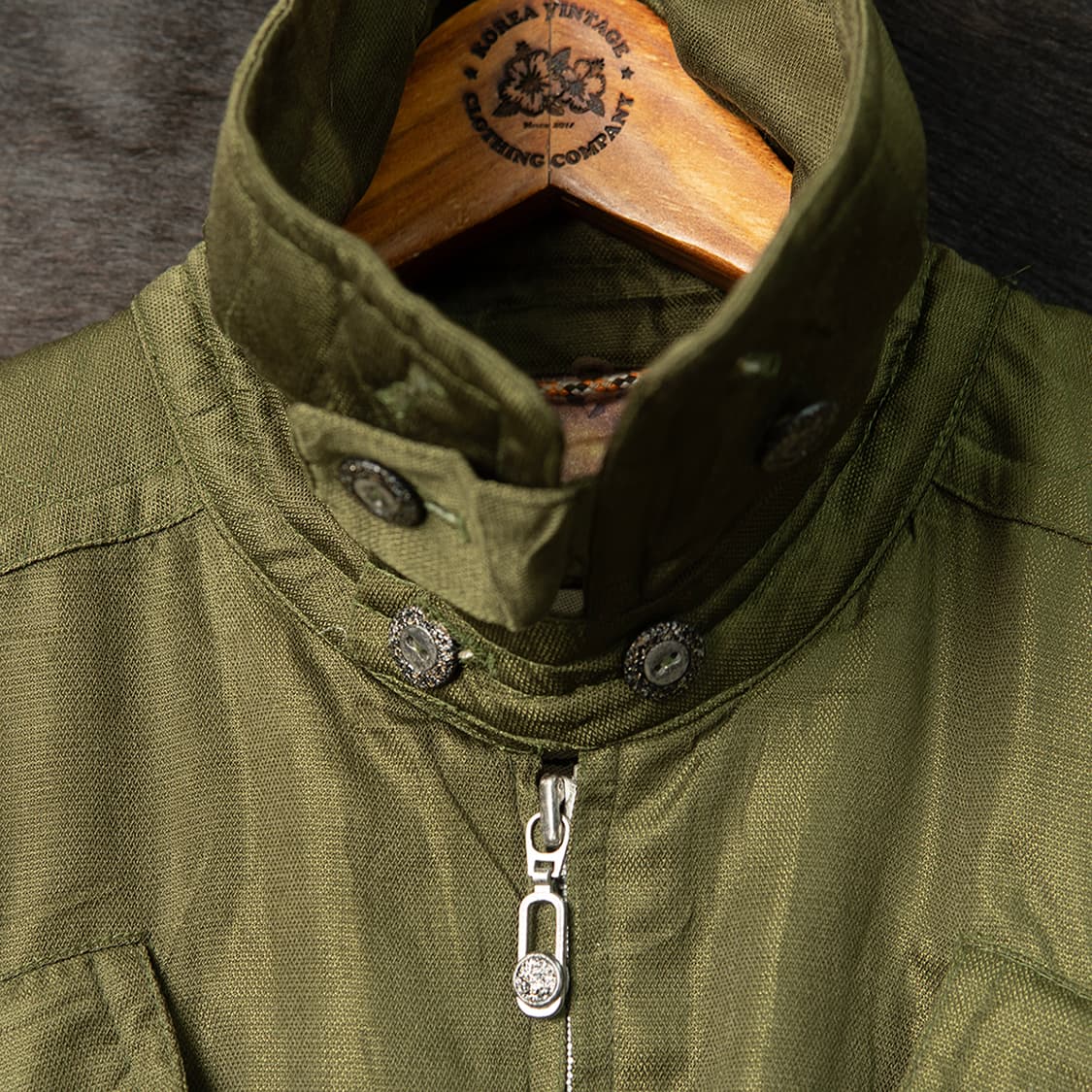 [100] 80s Petit Homme by Asics 밀리터리 봄버자켓 상품이미지2