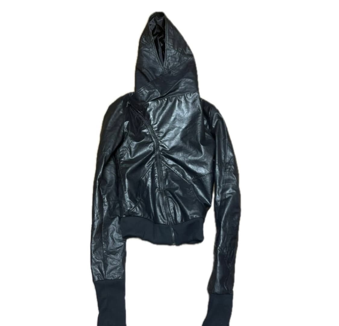 (구매) Ekam gimmick leather jacket 상품이미지1