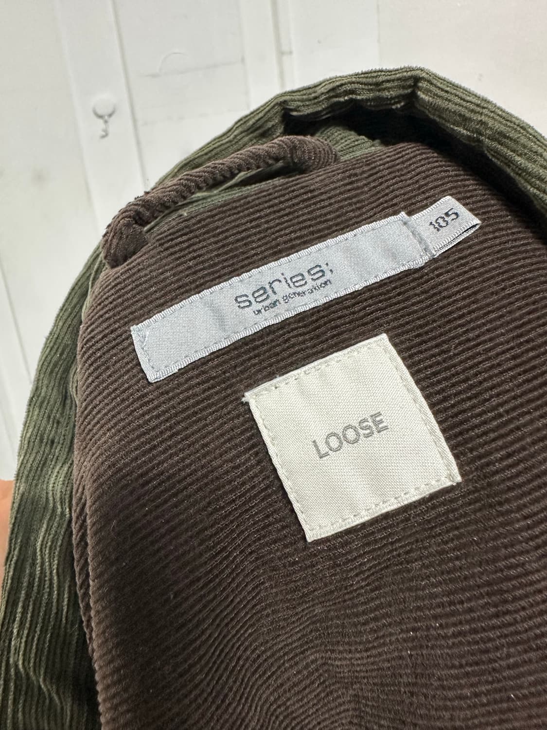 시리즈 코듀로이 퀄팅 자켓 상품이미지3