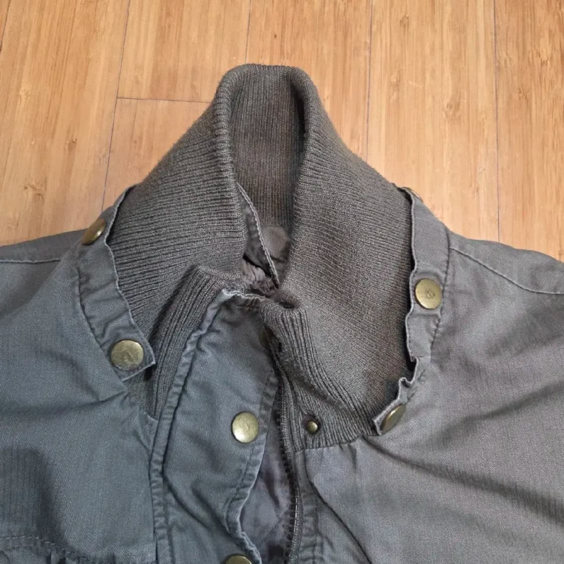 JPN 빈티지 Y2K 멀티포켓 코튼 야상 자켓 (M) 상품이미지4