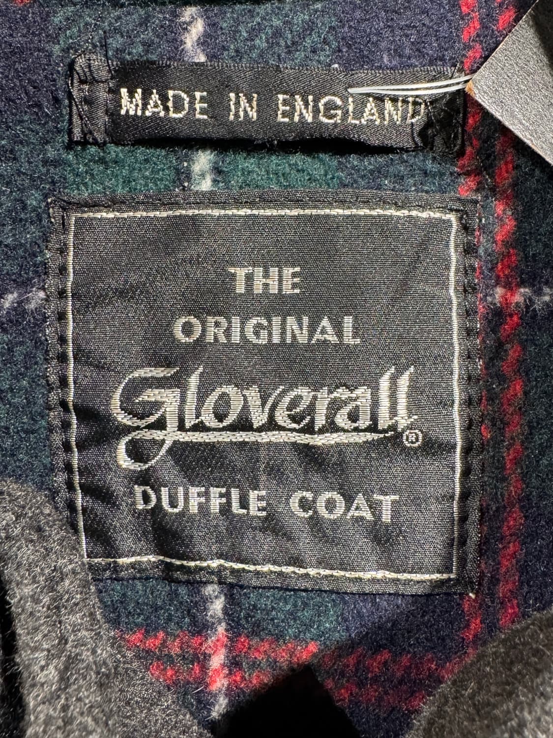 Gloverall dark gray duffel coat 상품이미지3