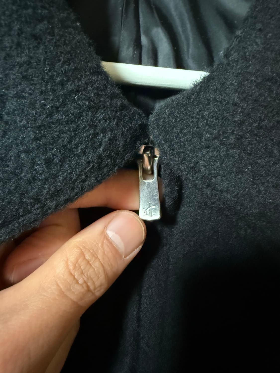 [3] 스틸네스 울 블루종 블랙 팝니다 상품이미지4