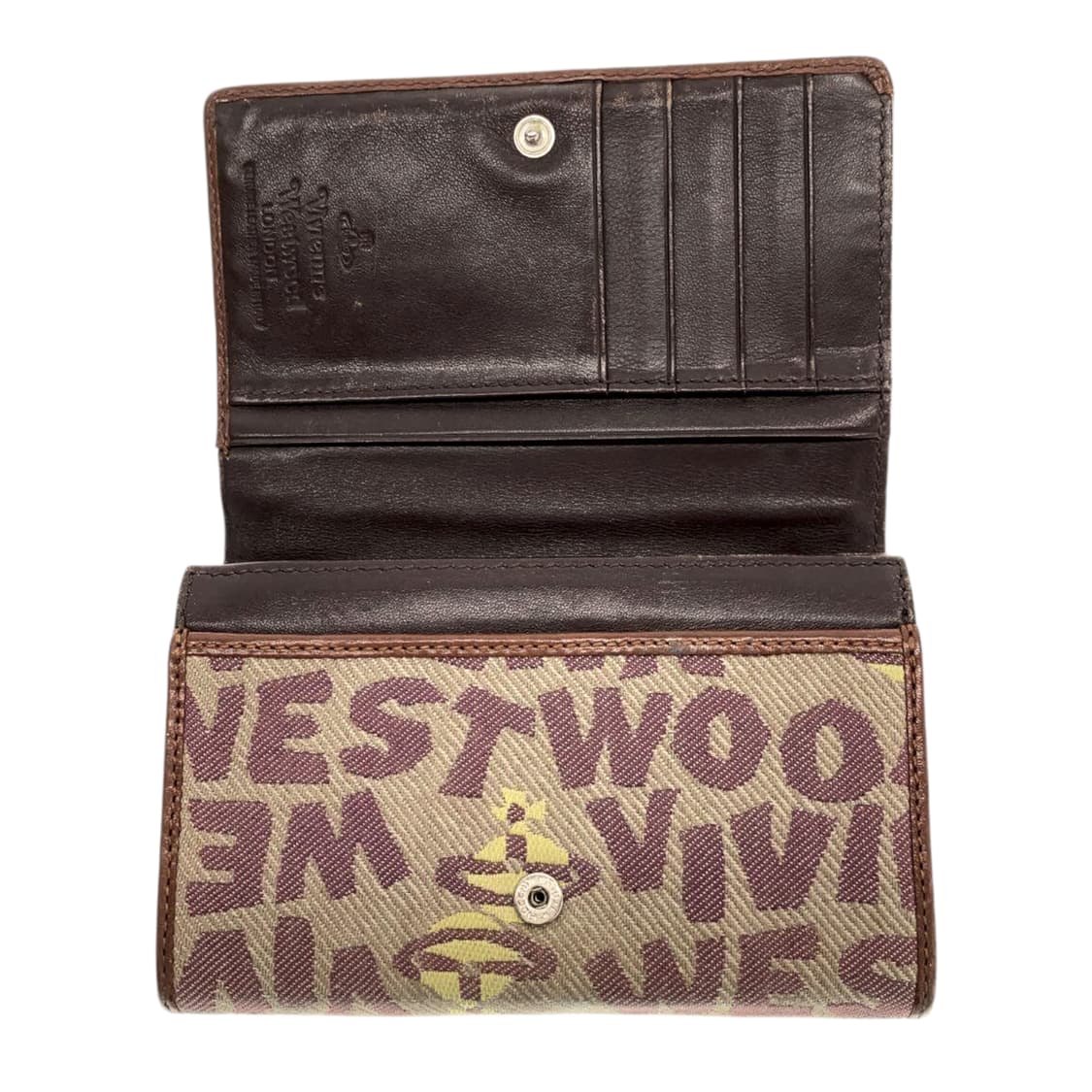 비비안 웨스트우드 캔버스 오브 지갑 상품이미지3