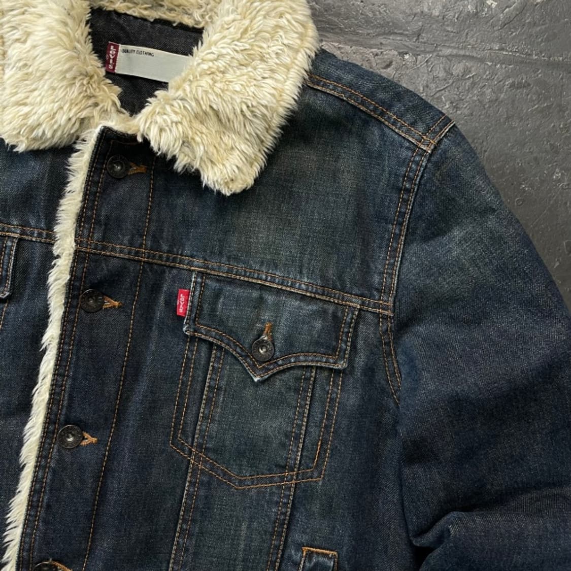 95 리바이스 쉐르파 데님자켓 상품이미지2
