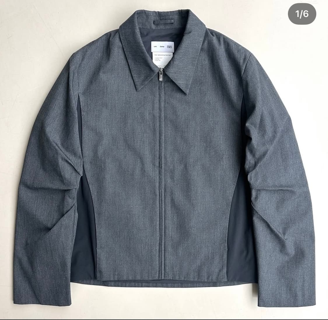 판매) 포스트아카이브팩션 7.0 라이트자켓 차콜 s사이즈 상품이미지1