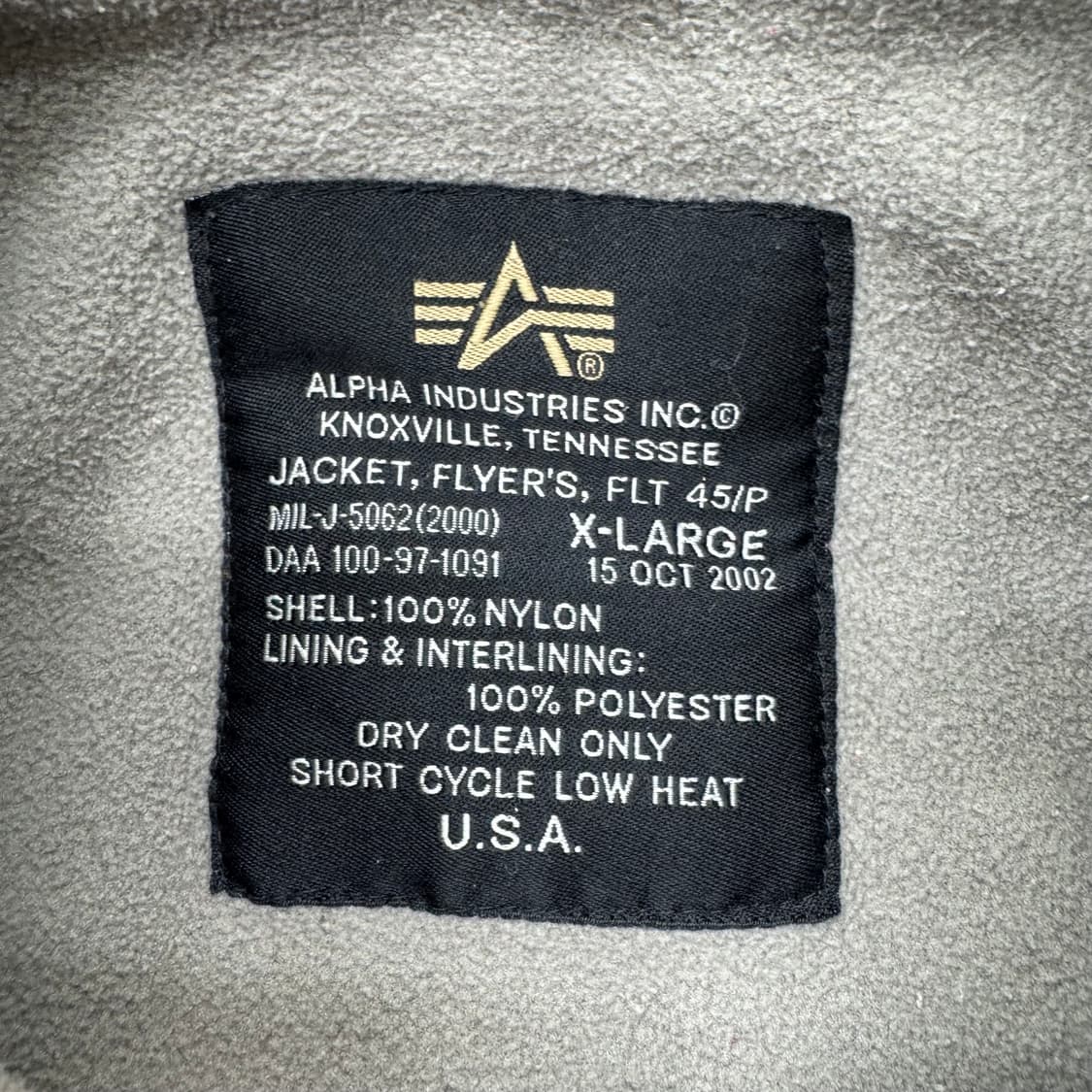 알파인더스트리 레더넥 자켓 상품이미지4