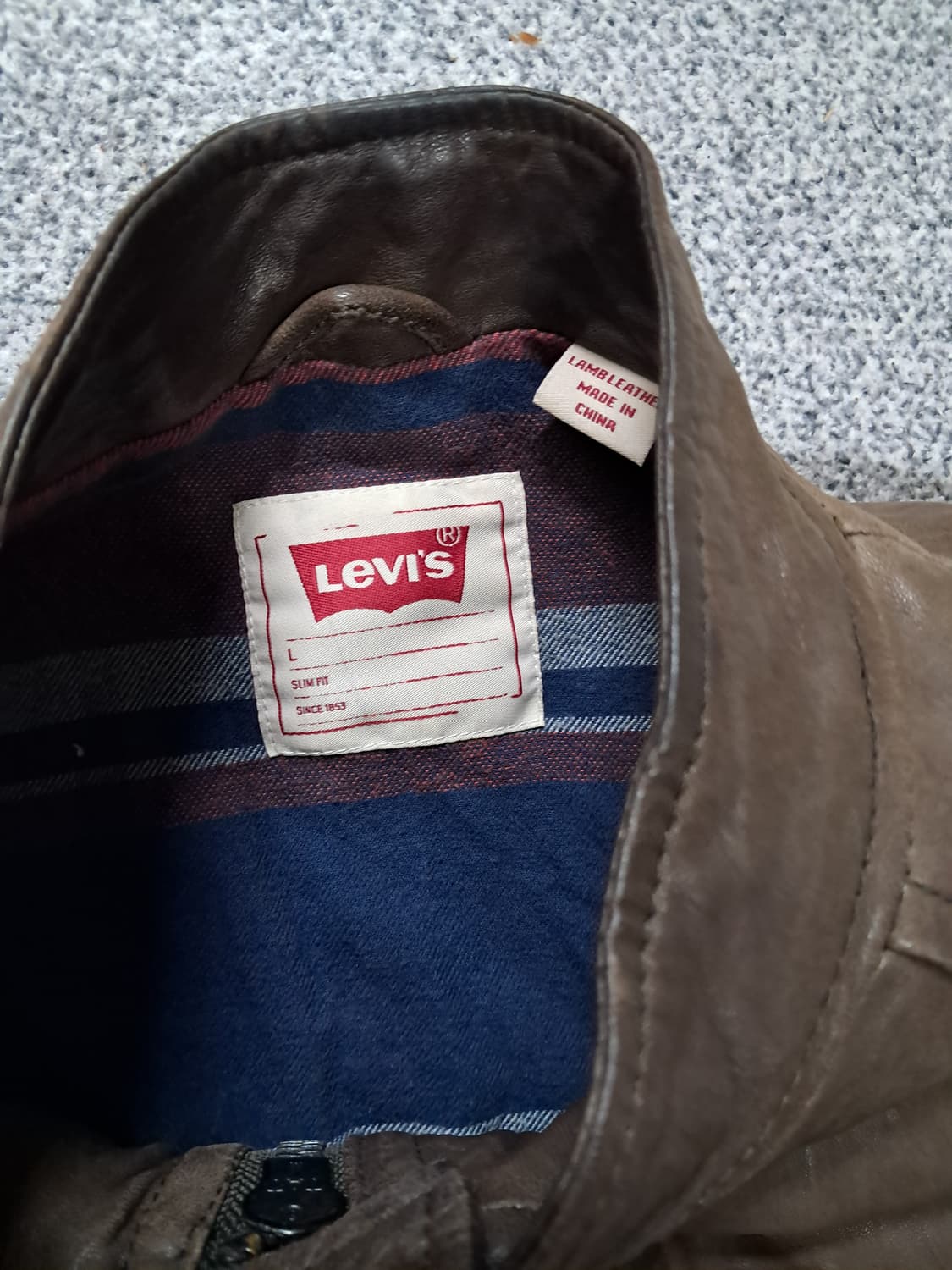 리바이스 가죽자켓 상품이미지2