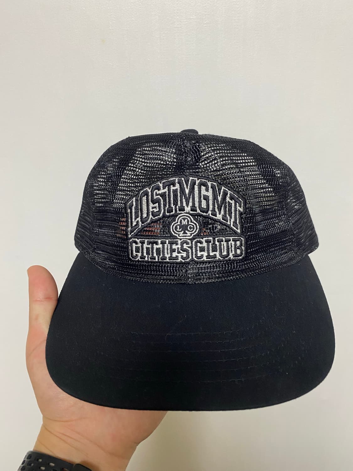 [LMC] 엘엠씨 CLUB ATHLETIC 매쉬 6패널 CAP black 상품이미지1