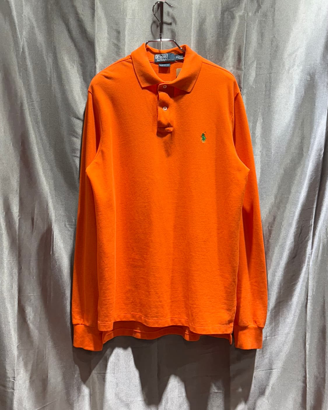 M 폴로랄프로렌 그린포니 오렌지 카라 롱슬리브 상품이미지2