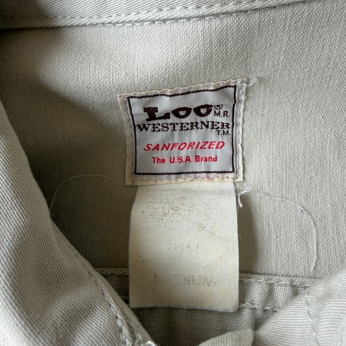 80s usa Lee 웨스터너 트러커 자켓 상품이미지7