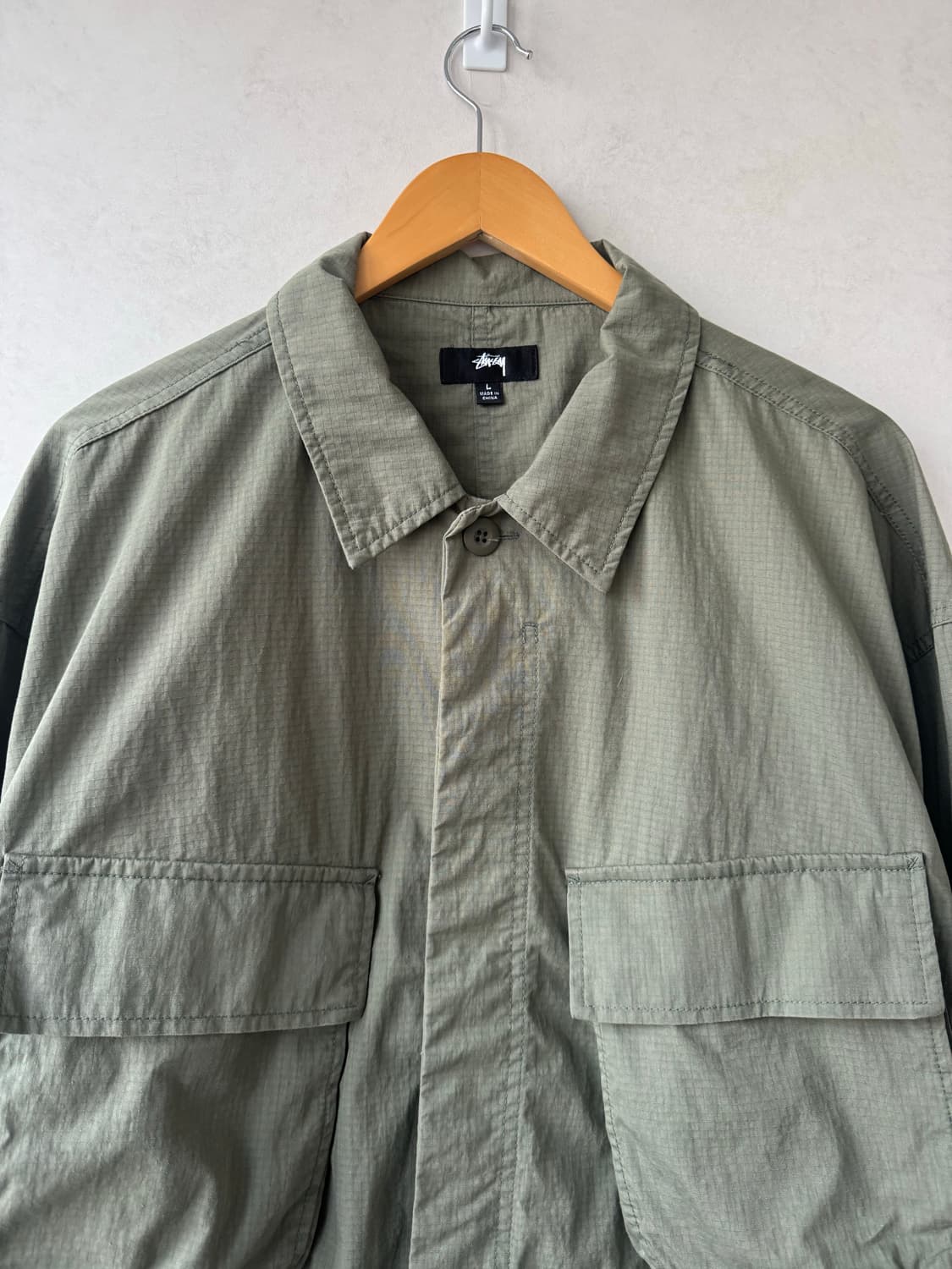 스투시 밀리터리 오버셔츠 상품이미지4