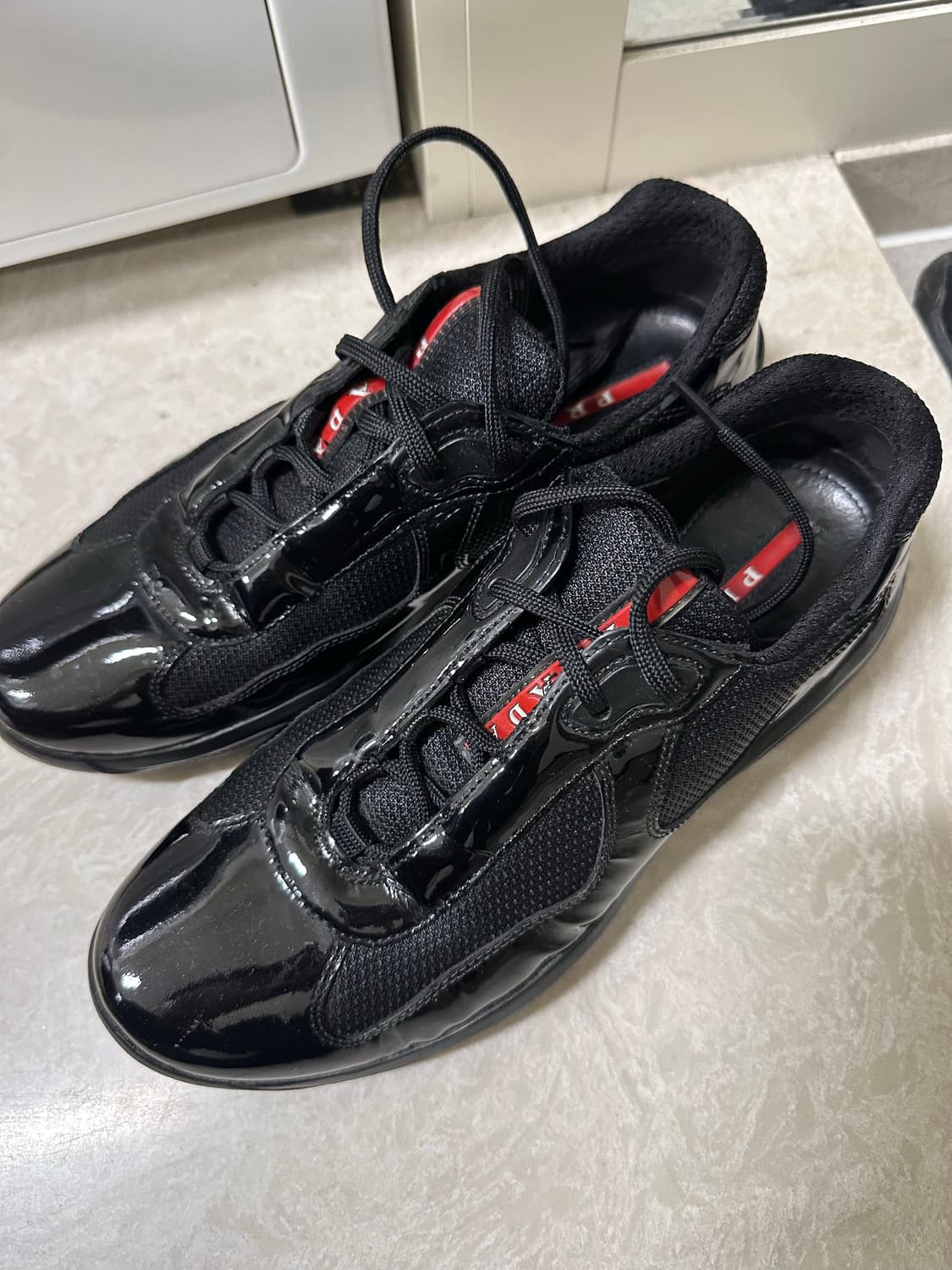 프라다 아메리카컵 유광 uk5.5 상품이미지1