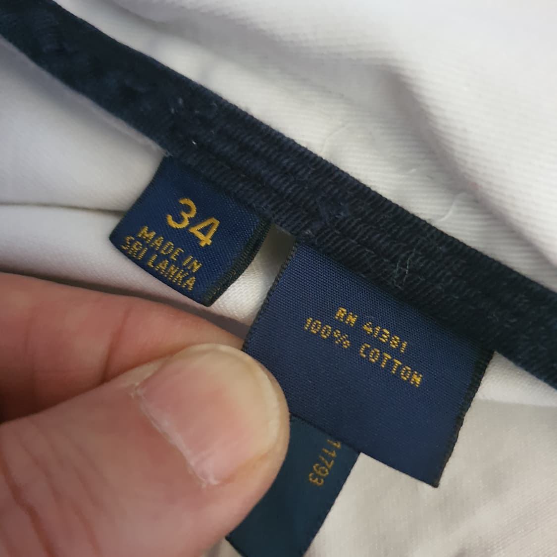 폴로 랄프로렌 화이트 카고 숏팬츠  No.50 상품이미지6