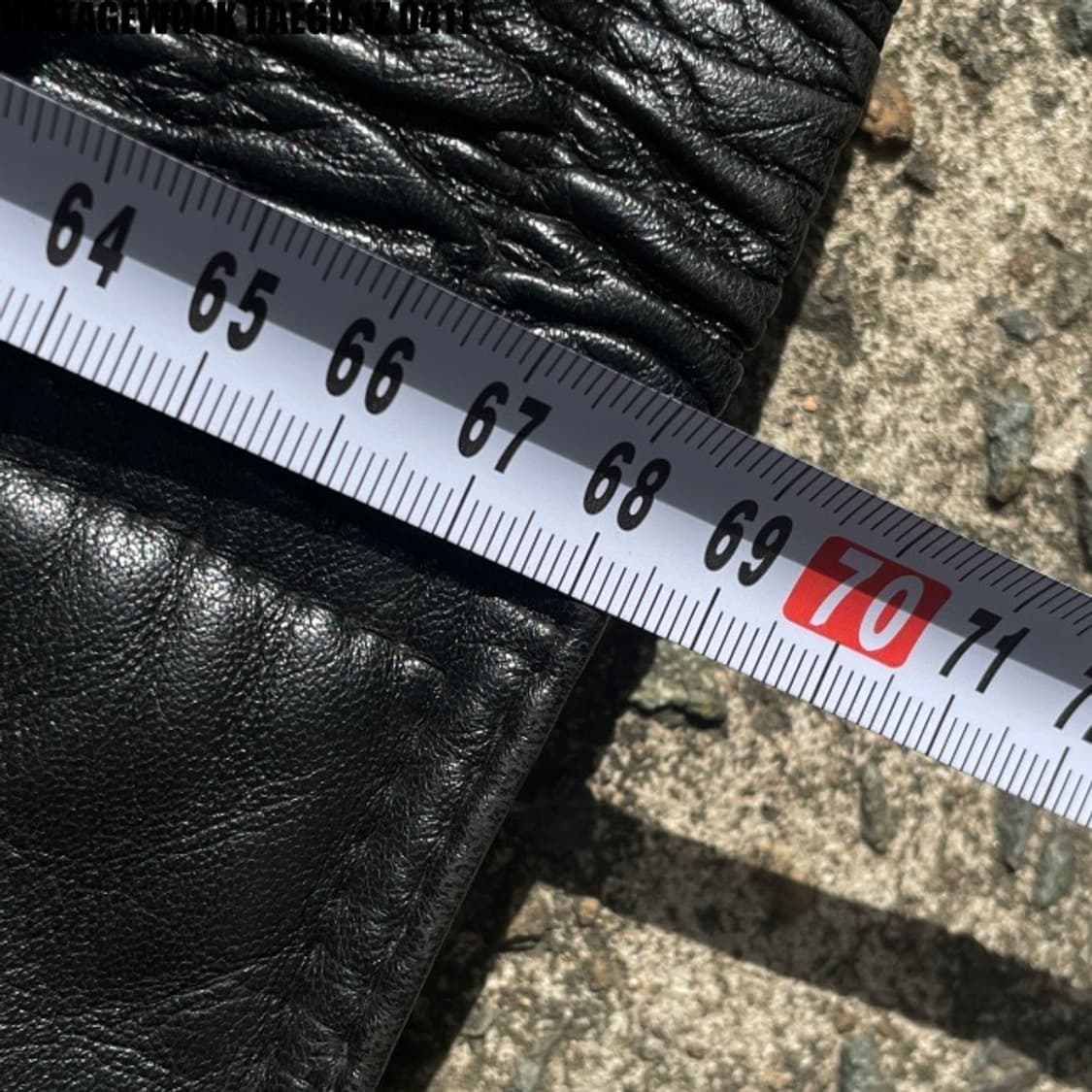 vtg 양가죽 봄버자켓 상품이미지7