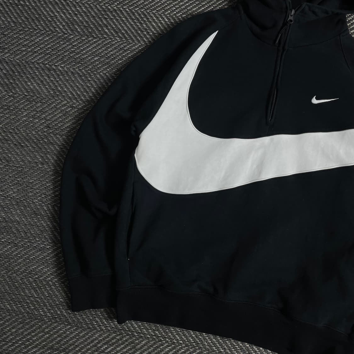 나이키 빅스우시 로고 하프 집업 후드 티셔츠y 3682 상품이미지4