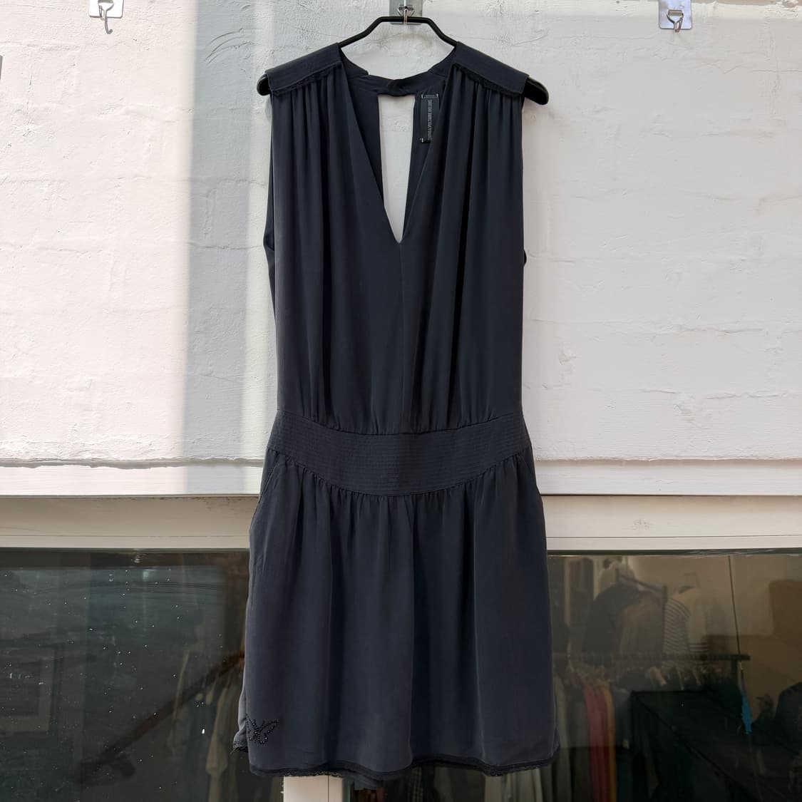 Zadig&Voltaire 자딕앤볼테르 슬리브리스 실크 드레스 XS 상품이미지1