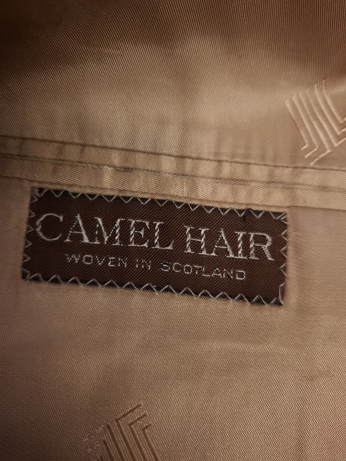 새제품급 오리지날 미국제조 랑방 카멜헤어 2버튼 블레이져 상품이미지5