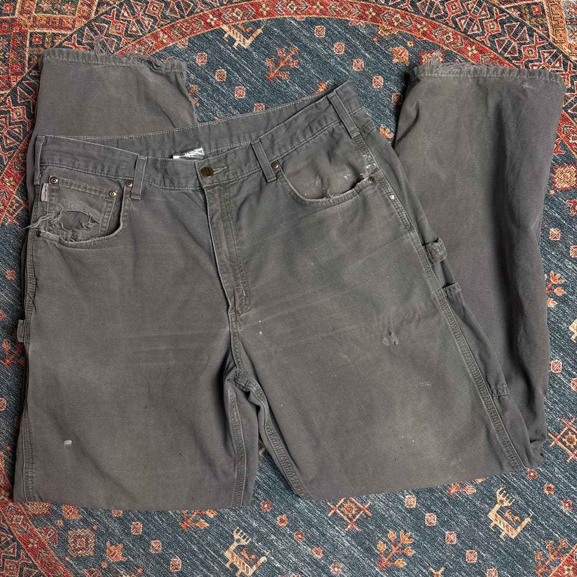 칼하트 싱글니 카펜터팬츠 상품이미지3