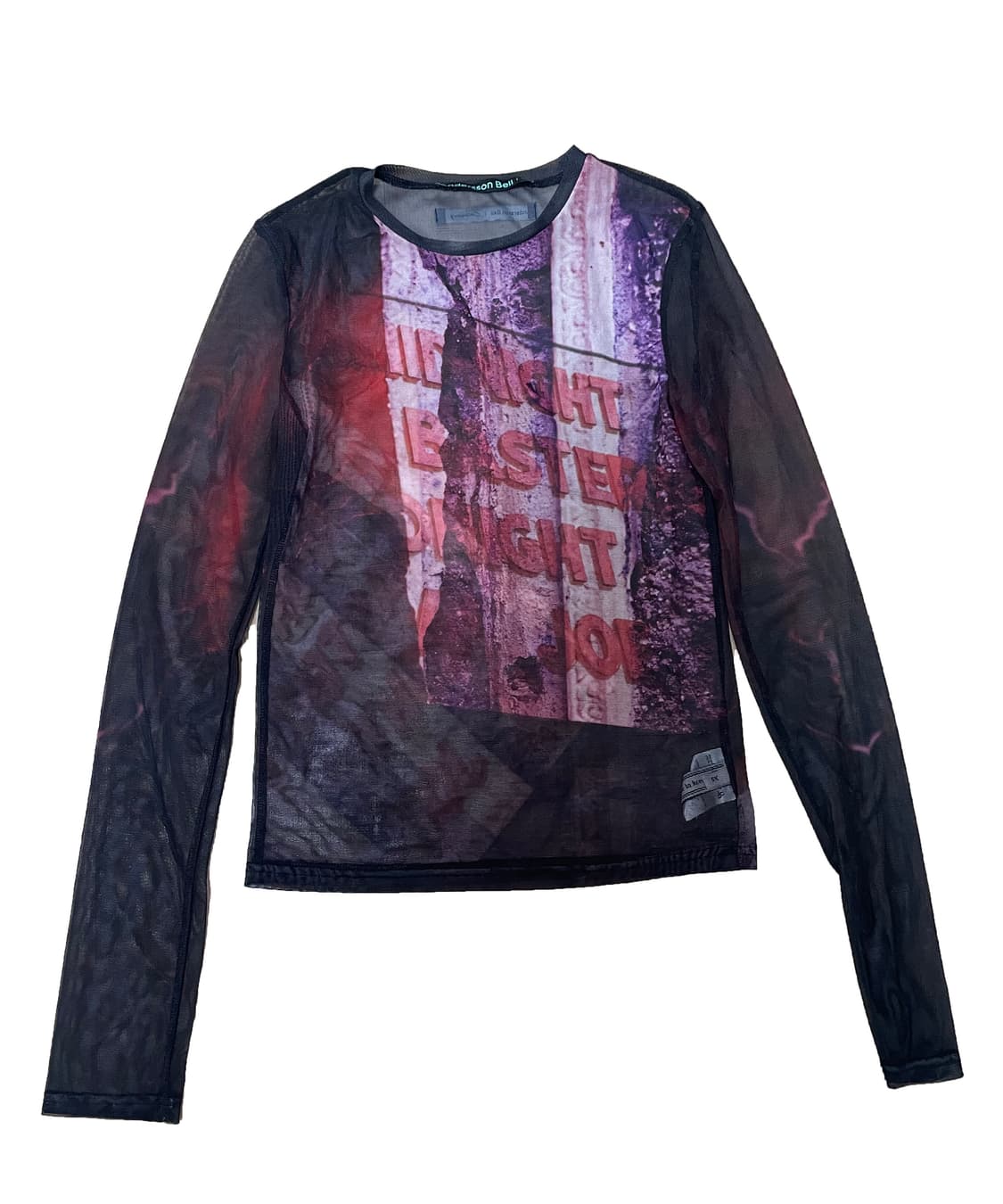 Andersson Bell / Film Printed Mesh Top 상품이미지2