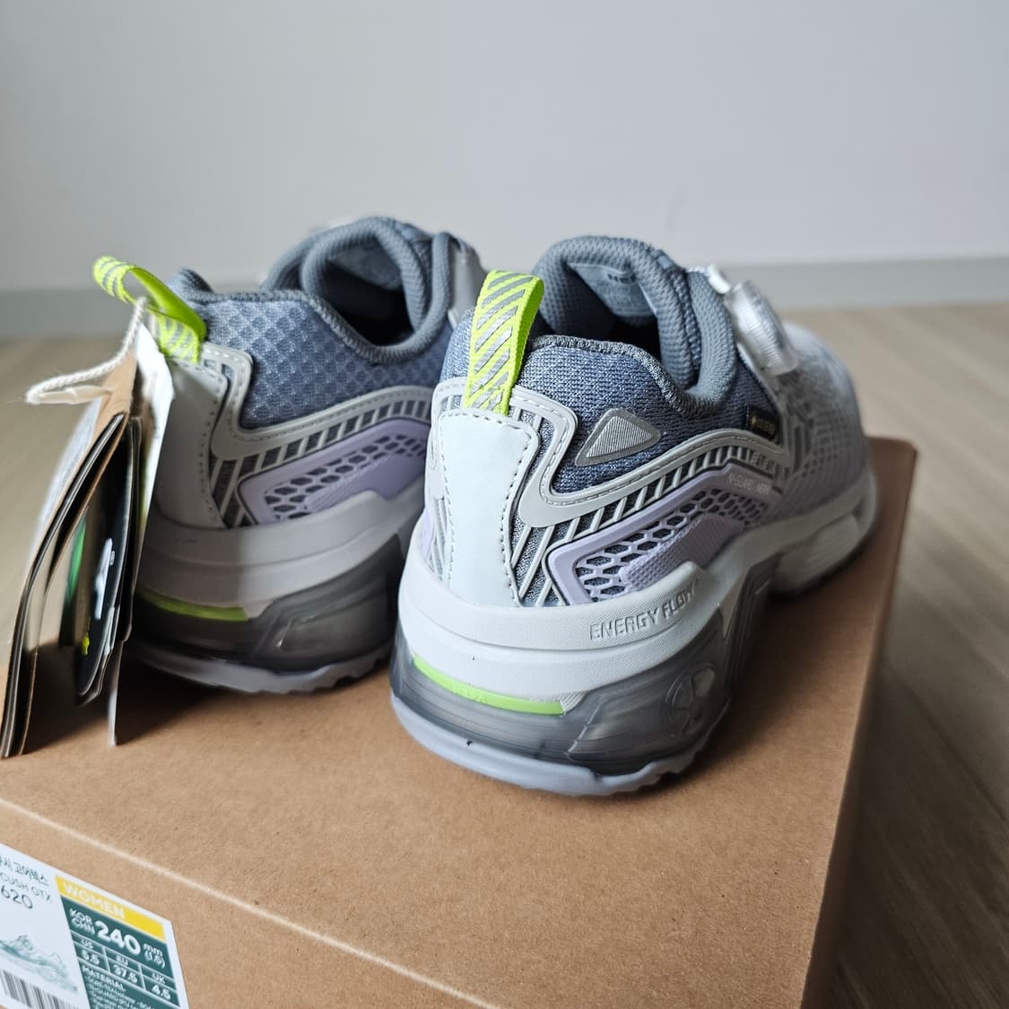 240 새제품) 네파 GTX 고어텍스 하이플로우 등산화 트레킹화 여성 상품이미지6