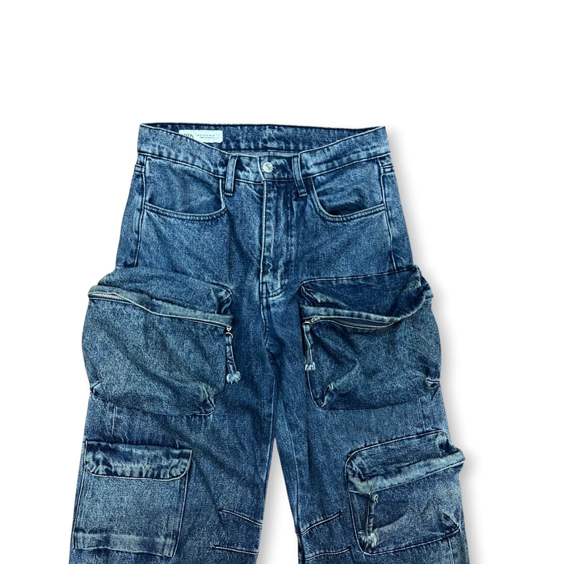 자라 유틸리티 멀티포켓 데님팬츠 상품이미지3