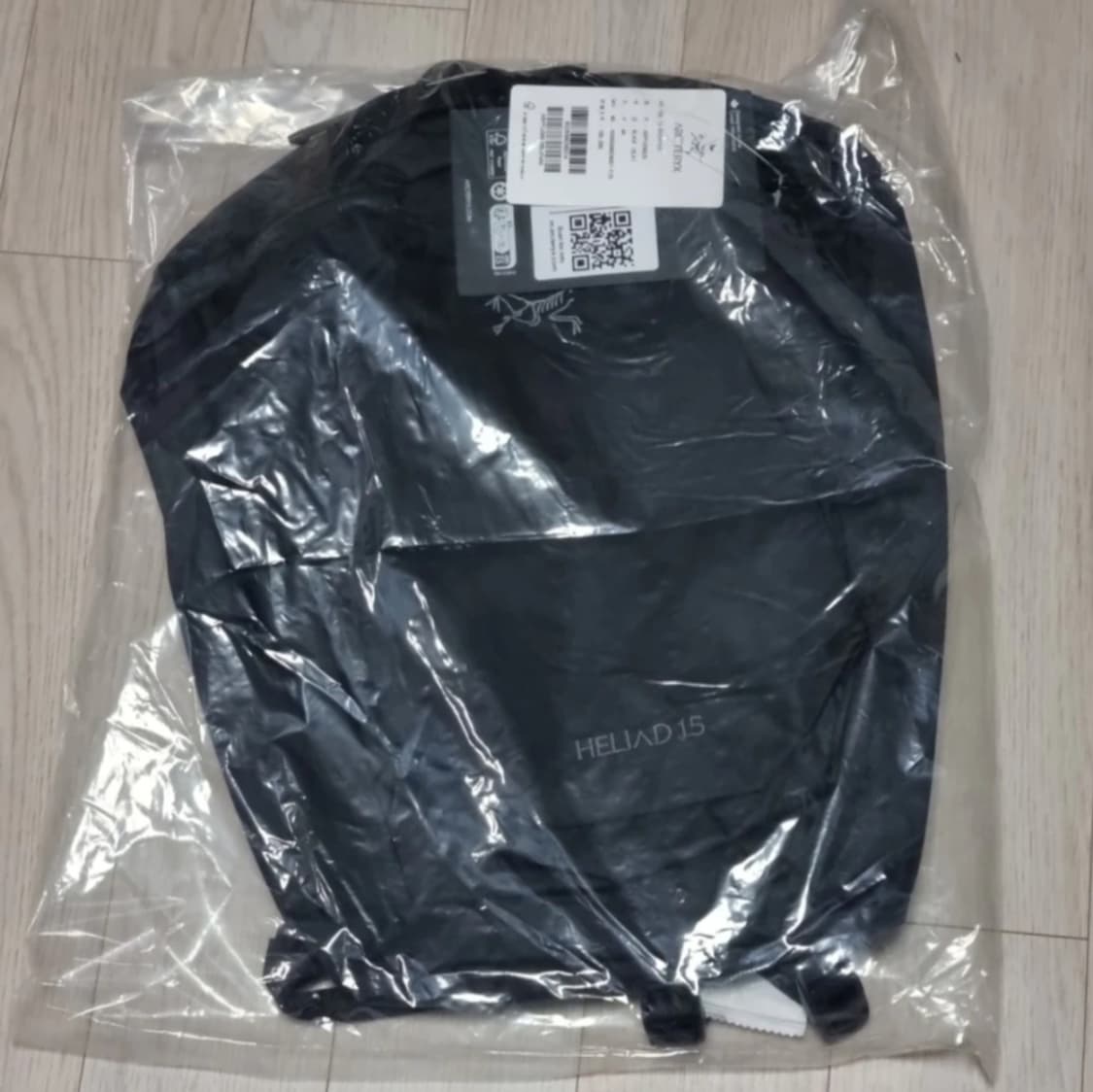 새제품) 아크테릭스 헬리아드15 백팩 가방 블랙 상품이미지3