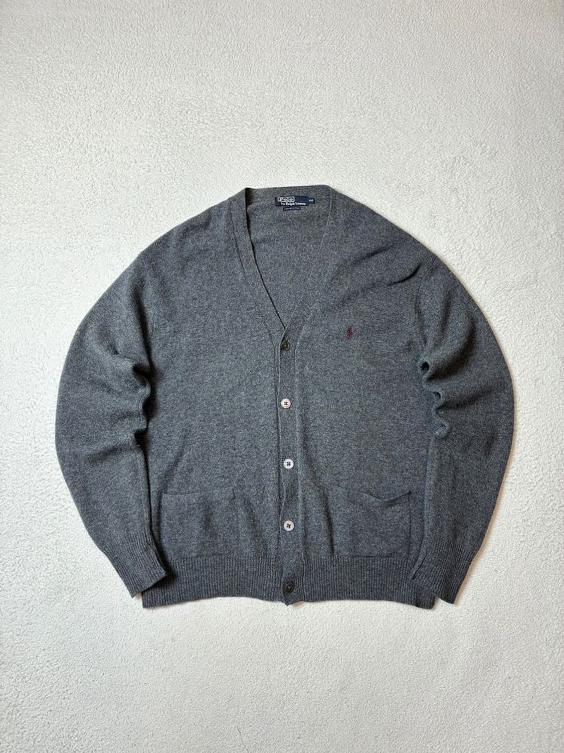 폴로 랄프로렌 90's 램스울 100% 니트 가디건 PN7831 상품이미지1