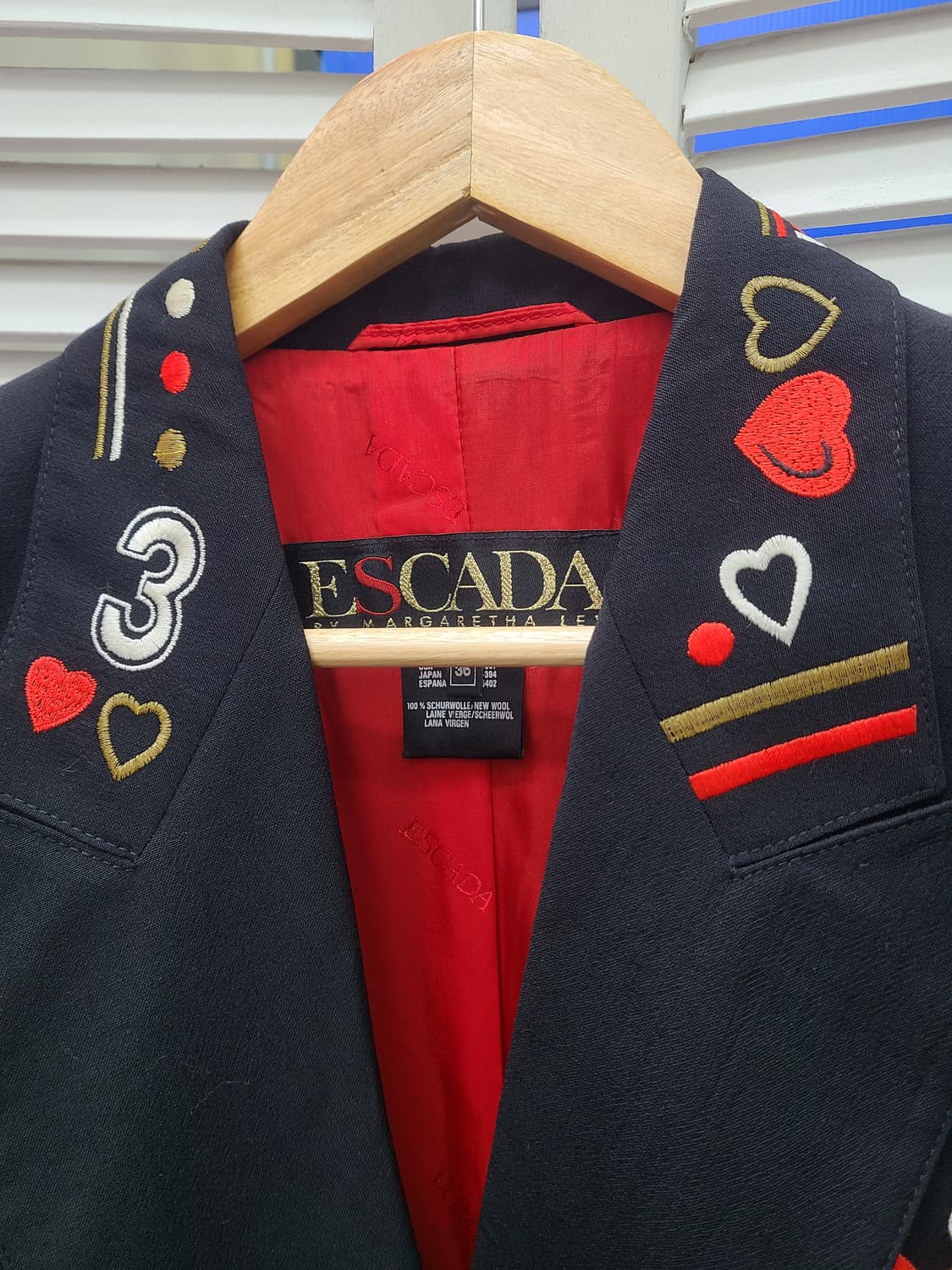 에스까다 90s 블레이저 자켓 상품이미지2