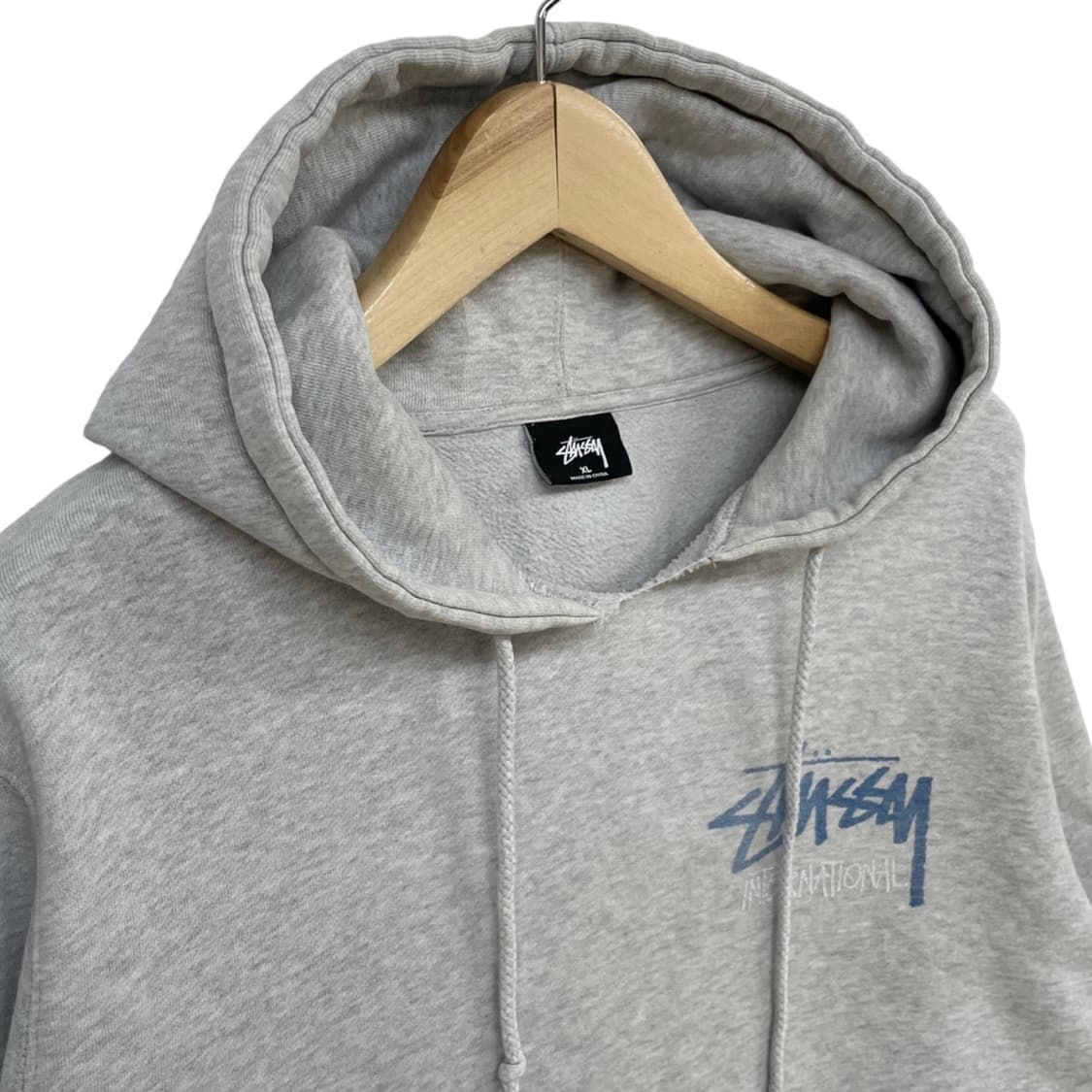 스투시 Stussy 스탁 로고 인터네셔널 후드티 상품이미지3