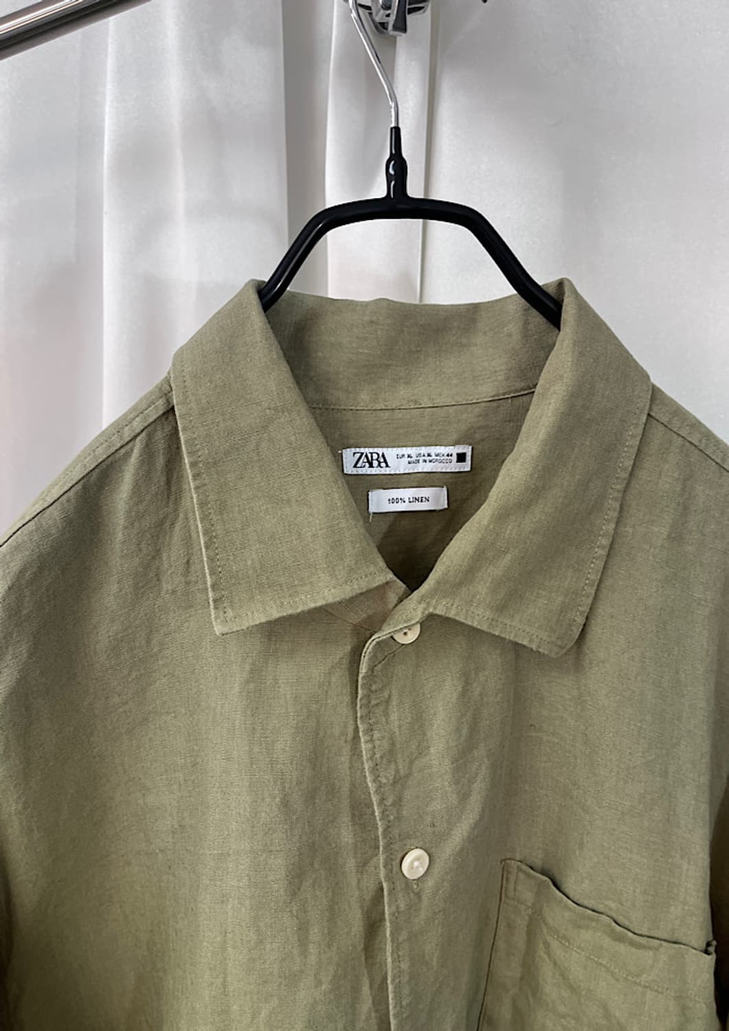 zara linen shirt  상품이미지2