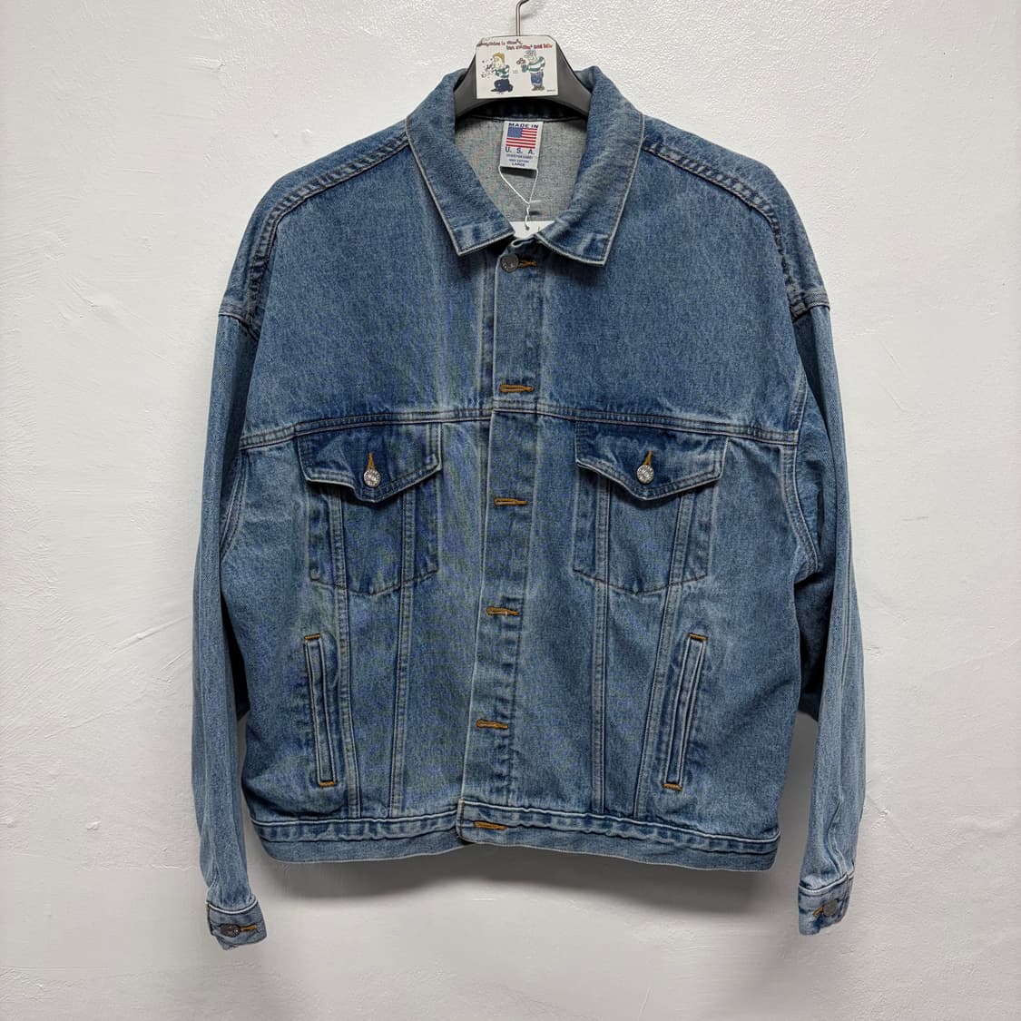 빈티지 자수 데님 자켓 상품이미지2